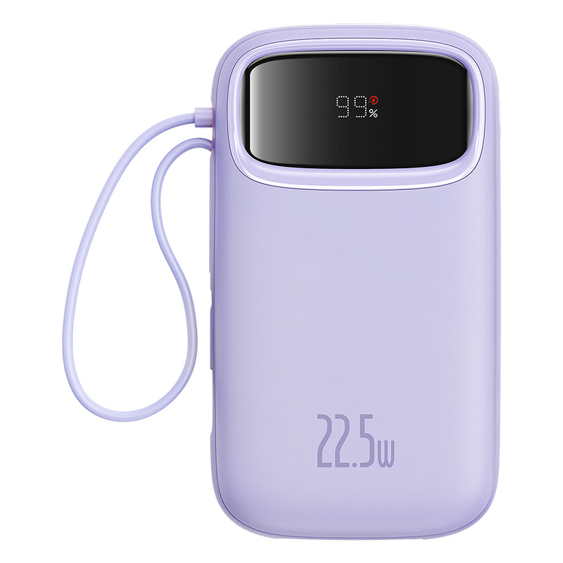 Baseus Qpow2 Dual-Cable Digital Display Fast Charge Power Bank 20000mAh 22.5W