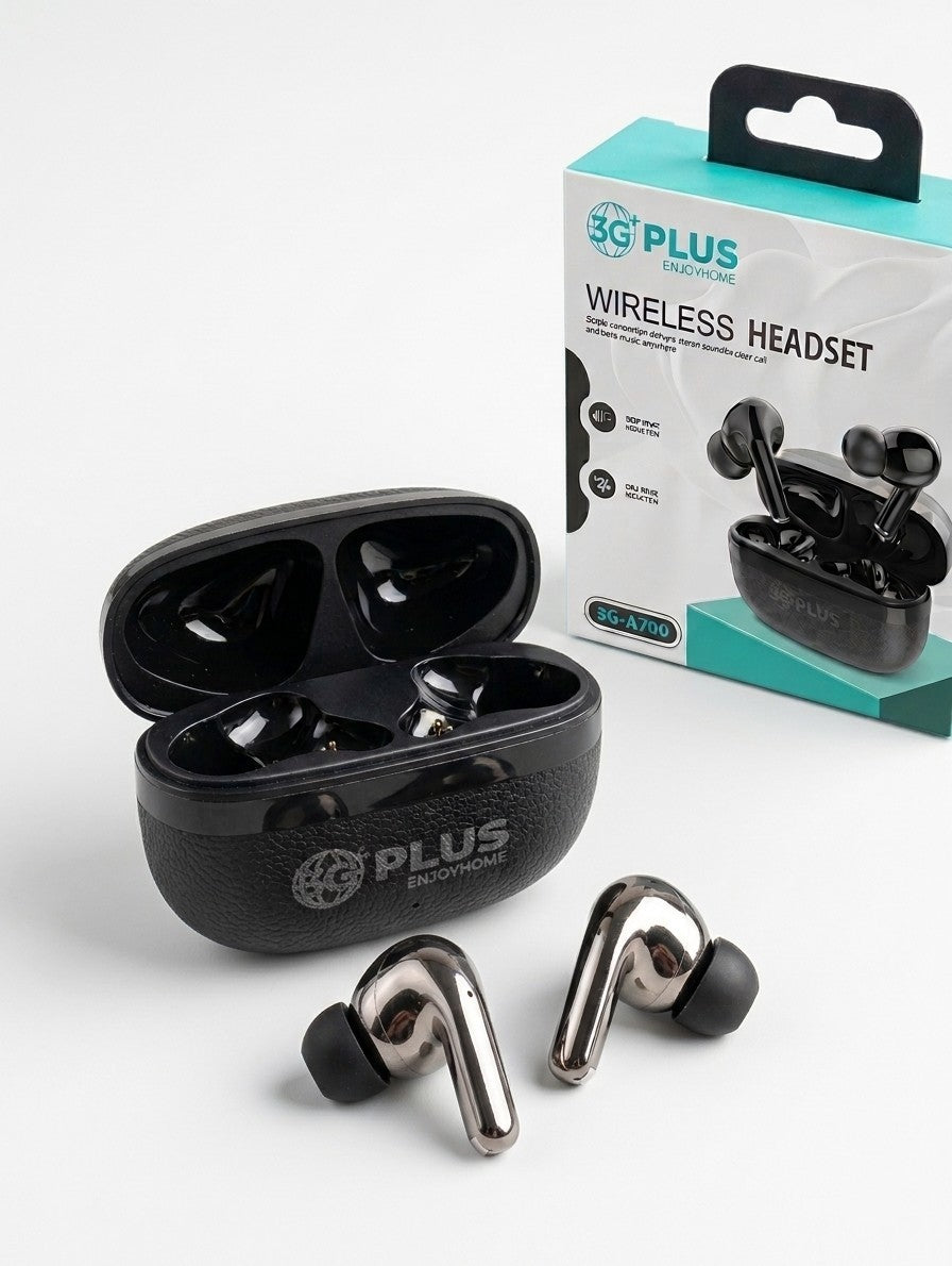 3G Plus SG-A700 TWS Wireless Headset – Deep Bass Stereo Earbuds
